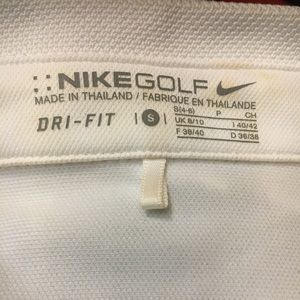 Women’s Nike golf shirt white